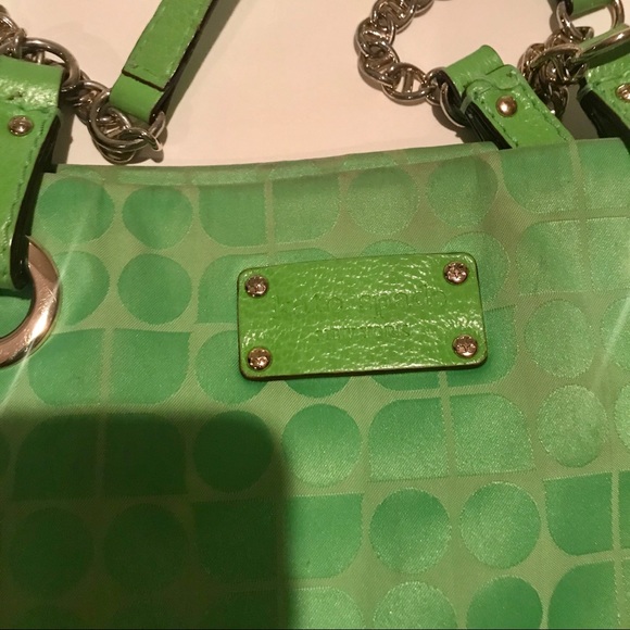 Kate Spade lime green nylon purse - Picture 2 of 8